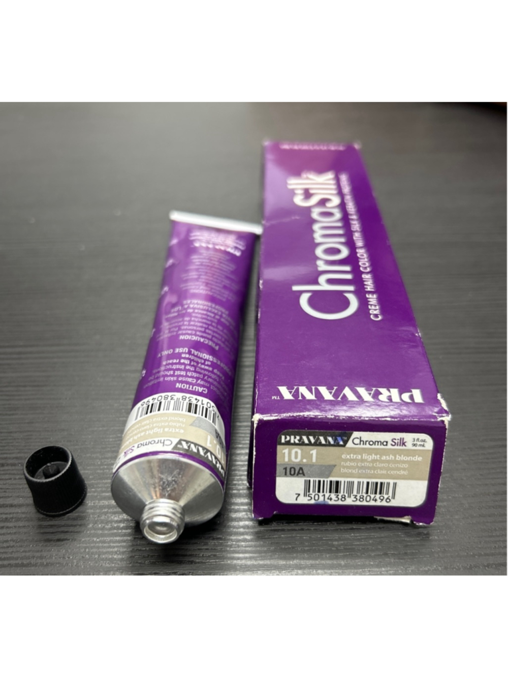 Women's Pravana ChromaSilk Extra Light Ash Blonde Hair Color One Size Purple